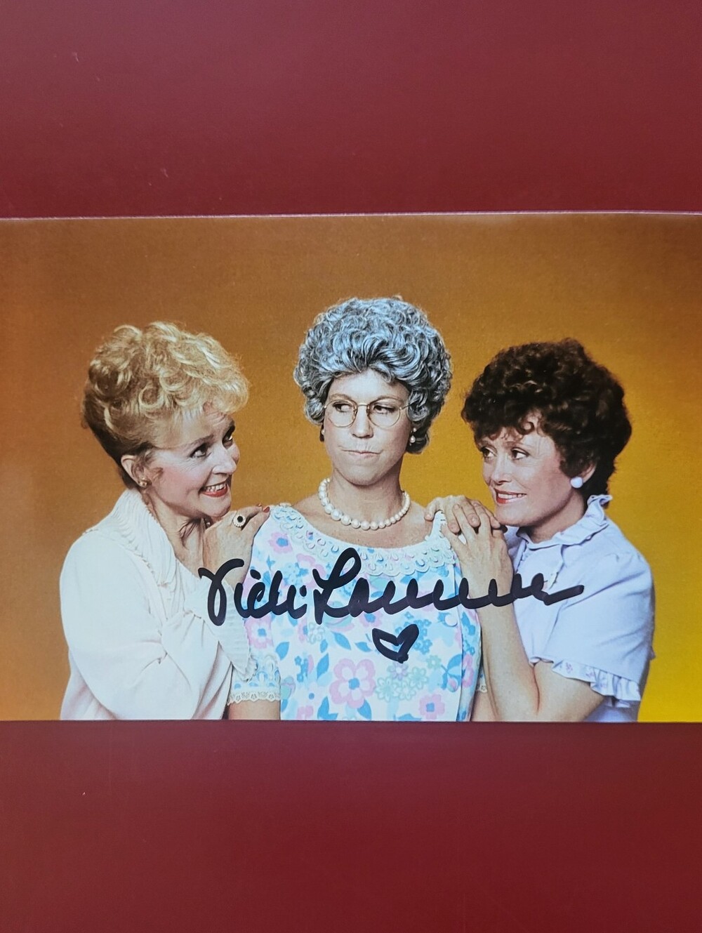 Vicki Lawrence Mama's Family The Golden Girls Hand Signed 4x6 Autograph